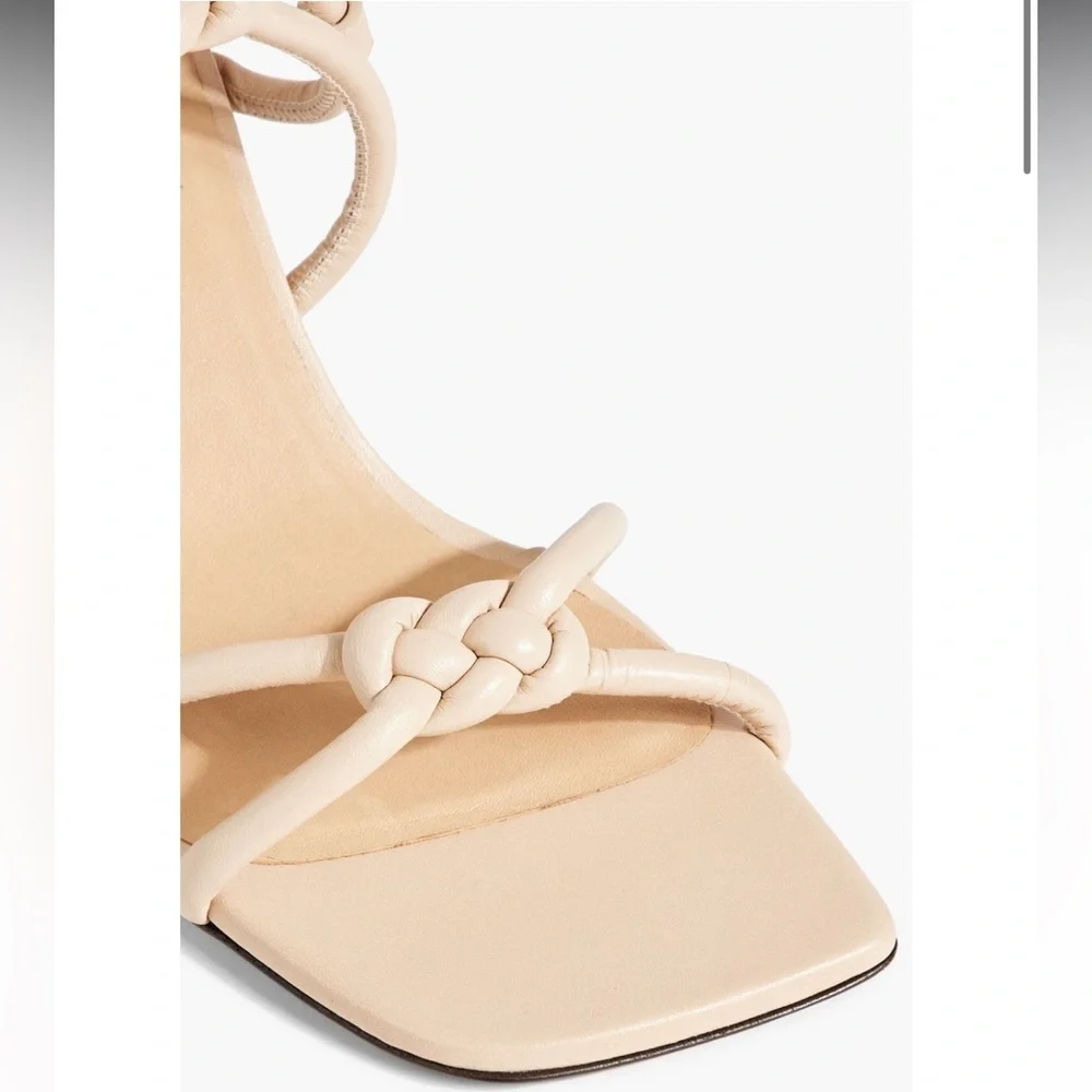 FRAME Le Hendrix leather slingback sandals